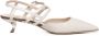 Alchimia Stiletto Sandaal met Bandjes in Wit Bruin White Dames - Thumbnail 1