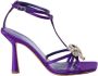 Aldo Castagna Avideh satijnen sandaal Purple Dames - Thumbnail 1