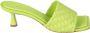 Aldo Castagna Heeled Mules Green Dames - Thumbnail 1