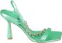 Aldo Castagna High Heel Sandals Green Dames - Thumbnail 1
