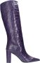 Aldo Castagna Laarzen Paars Purple Dames - Thumbnail 1