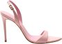 Aldo Castagna Lederen diamanten sandalen Roze Dames - Thumbnail 1