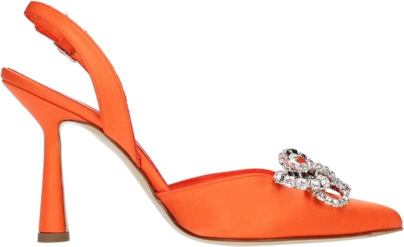 Aldo Castagna Met Hak Oranje Orange Dames