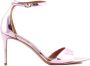 Aldo Castagna Roze Spiegel Leer Puntige Neus Sandalen Pink Dames - Thumbnail 1