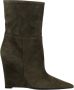 Alevi Milano Bay 100 Cry Suede Schoenen Green Dames - Thumbnail 1