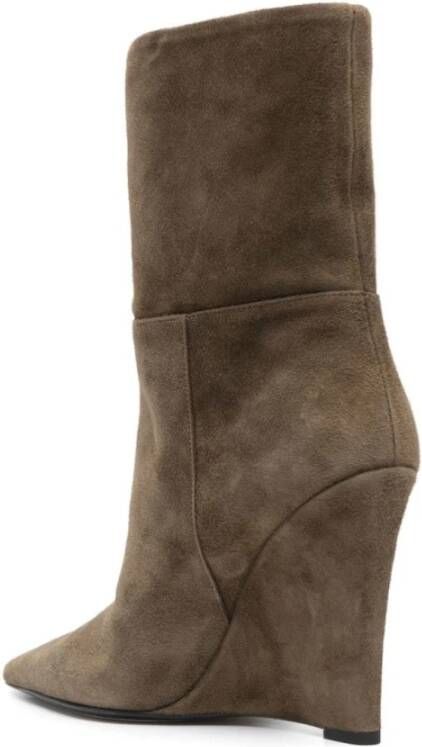 Alevi Milano Bay 100 Cry Suede Schoenen Green Dames - Foto 2