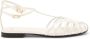 Alevi Milano Flat Sandals White Dames - Thumbnail 1
