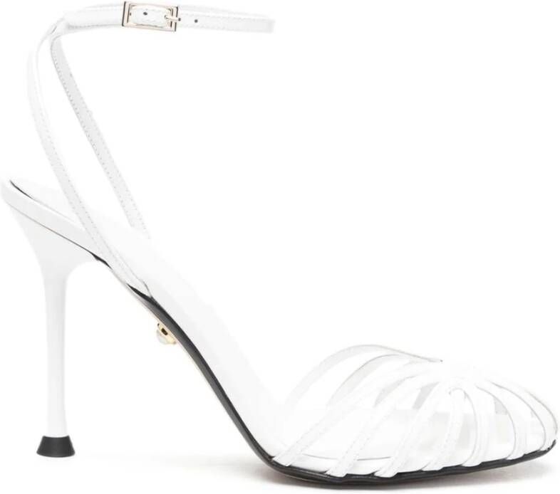 Alevi Milano High Heel Sandals White Dames