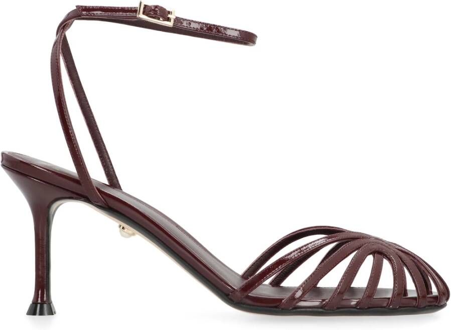 Alevi Milano Leren sandalen met verstelbare enkelband