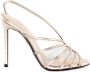 Alevi Milano Nude Leren Sandalen met Parel Detail - Thumbnail 1