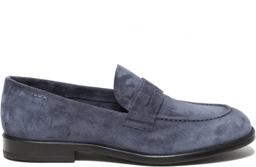 Alexander Hotto Suede Moccasin Loafers