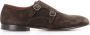 Alexander Hotto Donkerbruine Suède Loafers Brown Heren - Thumbnail 1