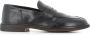 Alexander Hotto Zwarte leren mocassin met rubberen zool Black Heren - Thumbnail 1