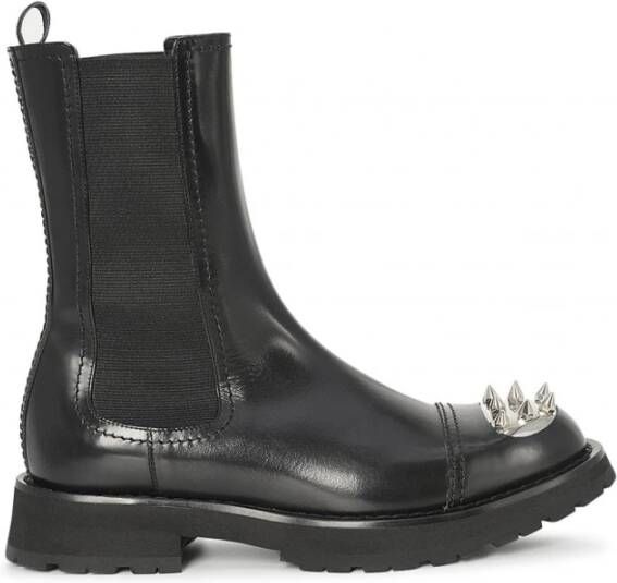 Alexander mcqueen Alexander McQu Low Boots Maat: 44 kleur: blac Zwart Heren