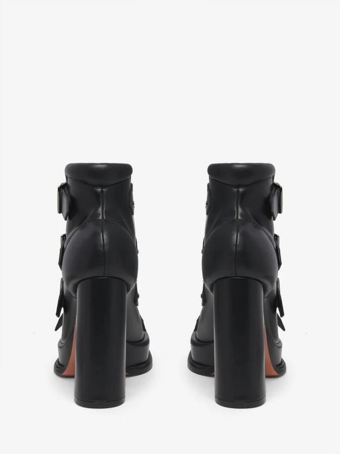 Alexander McQueen Multi-Buckle Platform Block Heel Pumps - Foto 3