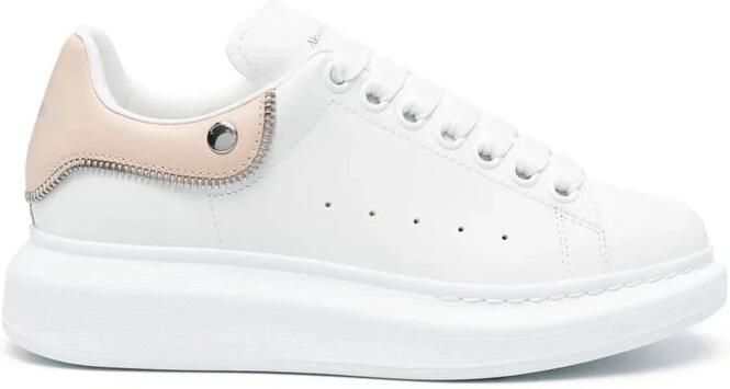 Alexander McQueen Leren sneakers met geperforeerd detail - Foto 2