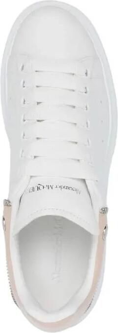 Alexander McQueen Leren sneakers met geperforeerd detail - Foto 3