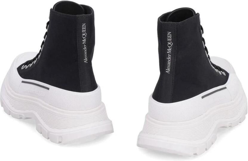 Alexander McQueen Canvas High Top Sneakers met rubberen zool - Foto 2