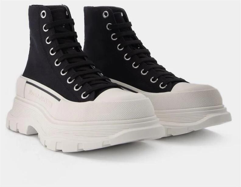 Alexander McQueen Canvas Tread Slick Sneakers - Foto 3