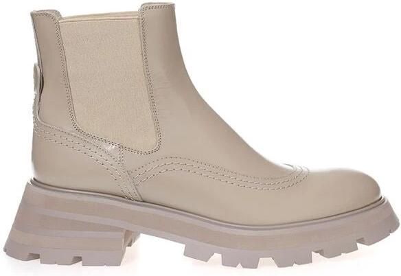 Alexander McQueen Chique leren laarzen voor elegante stappen