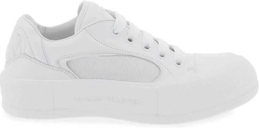 Alexander McQueen Court Sneaker met Ribbeldetail