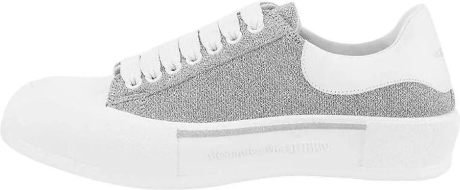 Alexander McQueen Deck Lace-Up Plimsoll Sneakers