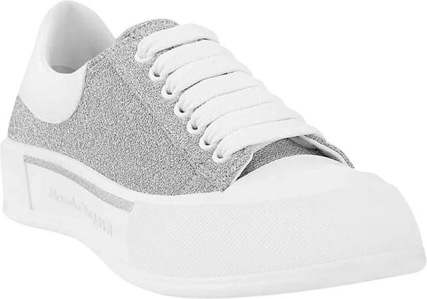 Alexander McQueen Deck Lace-Up Plimsoll Sneakers - Foto 2
