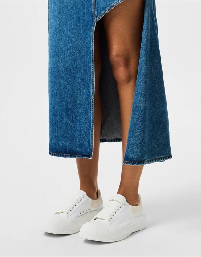 Alexander McQueen Deck Plimsoll Lace Up Sneakers - Foto 2