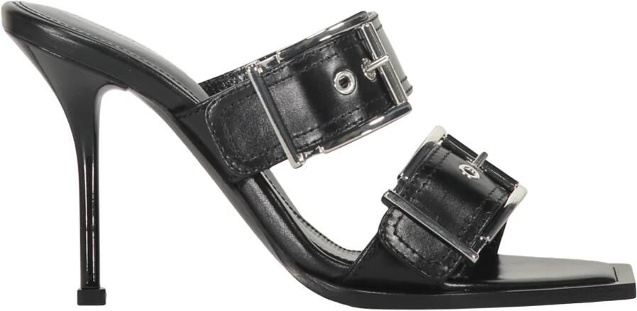Alexander McQueen Elegante Mules met Hoge Hak