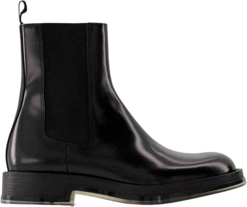 Alexander McQueen Float Leren Chelsea Boots