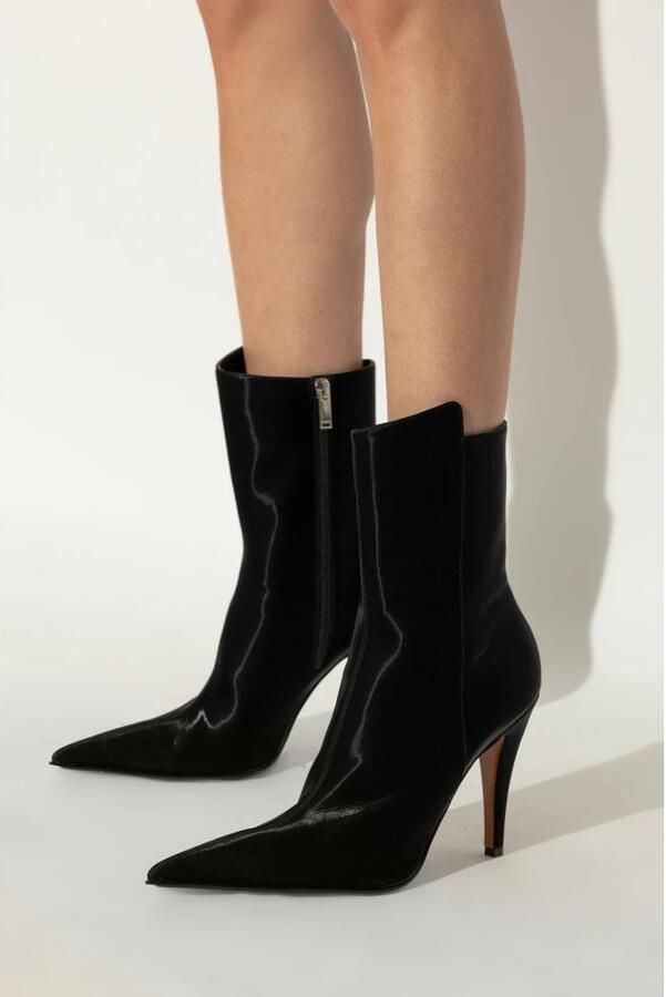 Alexander McQueen Gehakte enkellaarzen