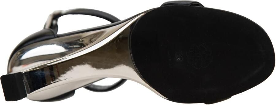 Alexander McQueen Gesp Leren Sandalen