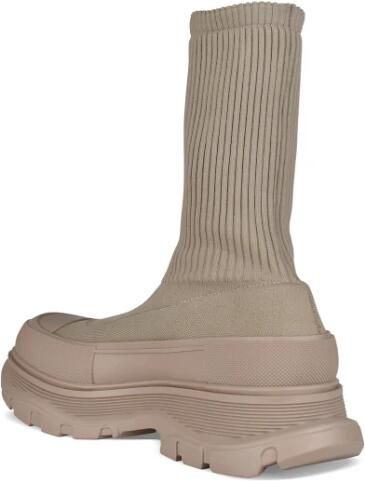 Alexander McQueen Graffiti Knit Tread Slick Boot - Foto 2