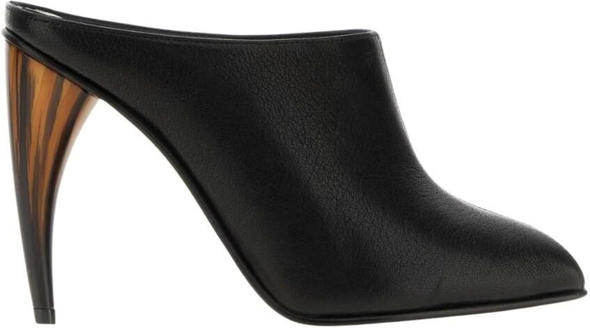 Alexander McQueen Horn Heel Mule