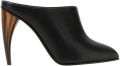 Alexander McQueen Horn Heel Mule - Zwart
