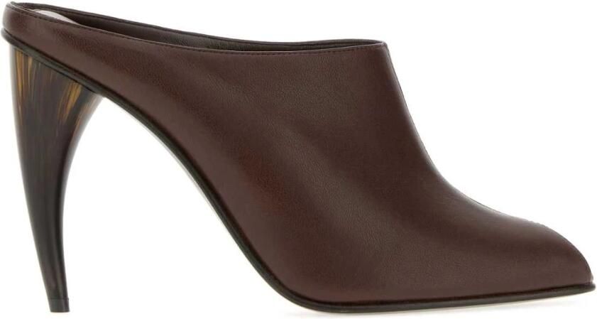 Alexander McQueen Horn Heel Mule