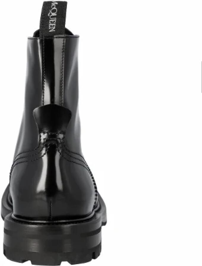 Alexander McQueen Leather boots - Foto 2