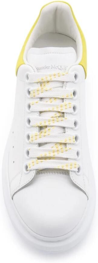 Alexander McQueen Leather Oversized Sneakers - Foto 2