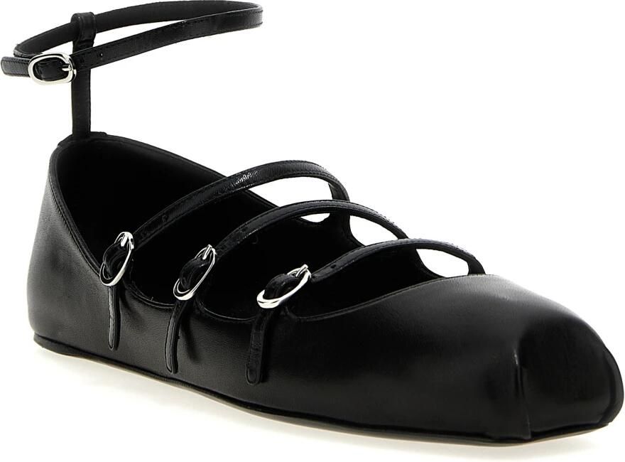 Alexander McQueen Leren Ballerina's - Foto 2