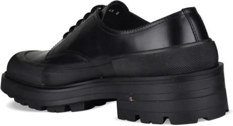 Alexander McQueen Leren Derby Schoenen met Veters - Foto 2