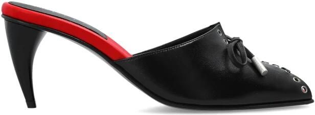 Alexander McQueen Leren Mules met Hak