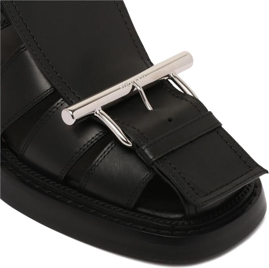 Alexander McQueen Leren sandalen - Foto 2