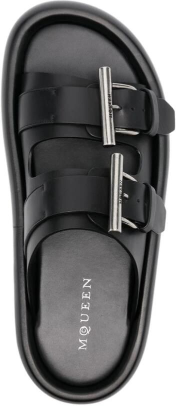 Alexander McQueen Leren slipper - Foto 2