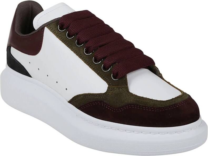 Alexander mcqueen Leren Sneaker S.gomm White Dames