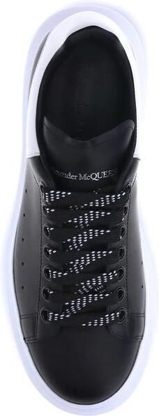 Alexander McQueen Leren sneakers met platformszool - Foto 4
