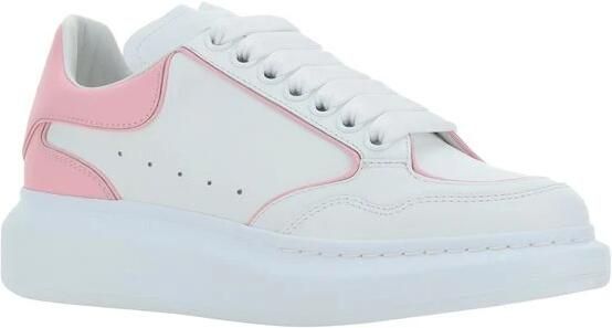 Alexander McQueen Leren sneakers met plateauzool