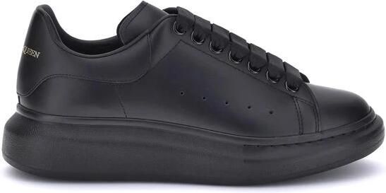 Alexander McQueen Leren sneakers met plateauzool