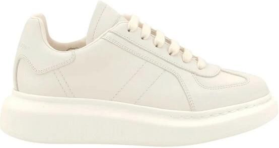 Alexander mcqueen Low-Top Sneakers Oversized Sneakers Leather White in grijs - Foto 2