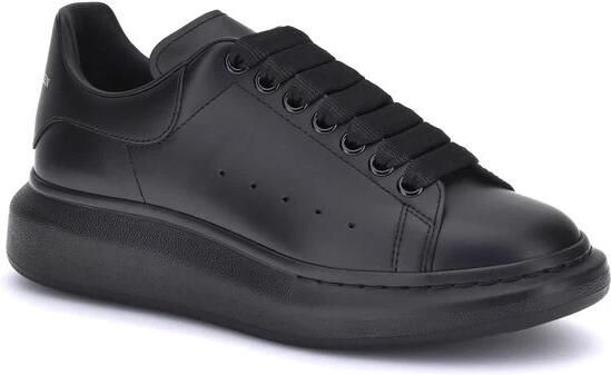 Alexander McQueen Leren sneakers met plateauzool - Foto 2