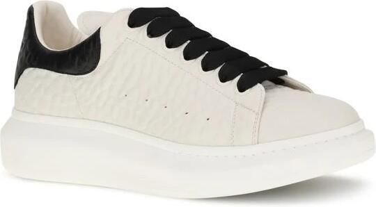 Alexander McQueen Leren sneakers met platformszool